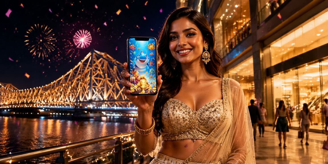 Kolkata fishing game with Bollywood theme